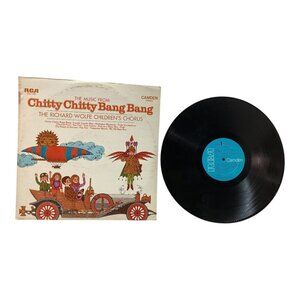 Chitty Chitty Bang Bang Vinyl LP 1969 RCA Camden Richard Wolfe Children's Chorus